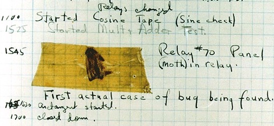 Log record about BUG